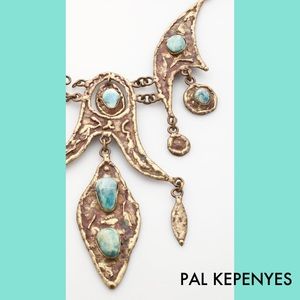 Pal Kepenyes Jewelry - PAL KEPENYES Surrealist Brutalist Necklace Pal Kepenyes Jewelry - PAL KEPENYES Surrealist Brutalist Necklace